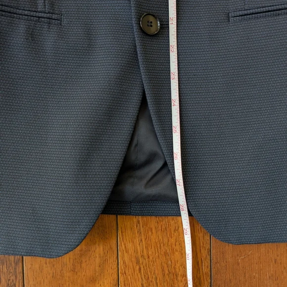 Zara Navy Lined Blazer - Picture 13 of 14